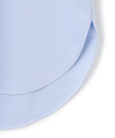 ICB 【WEB限定】ブラウスライクスムース スタンドカラーカットソー