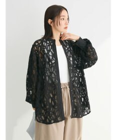 Green Parks ・ＥＬＥＮＣＡＲＥ　ＤＵＥ　レースバンドカラーブラウス