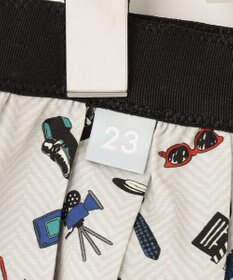 23区GOLF 【WOMEN】PARISモチーフプリント プリーツスカート