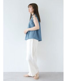 Green Parks ・ＥＬＥＮＣＡＲＥ　ＤＵＥ　リネンライクレースブラウス