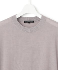 23区 L 【洗える】コンパクトウール ロングベスト