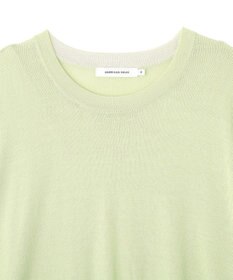 AMERICAN HOLIC 配色コクーンシルエットニット