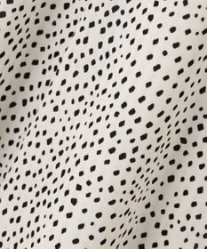 Feroux 【洗える】ショルダーオープンドット ワンピース