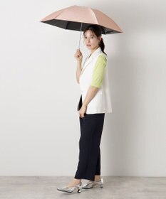 MOONBAT 【フワクール生地使用/軽量】MACKINTOSH PHILOSOPHY 遮光 晴雨兼用 折りたたみ日傘 シャンブレー