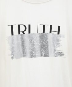 AMERICAN HOLIC ＴＲＵＴＨ箔プリントカットプルオーバー