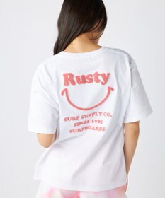 OP／FILA 【RUSTY】ニコちゃん×刺しゅう半袖Tシャツ