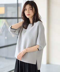 2SET】バイカラーニット×布帛スカートセット / ANY 2SET】バイカラーニット×布帛スカートセット / ANY