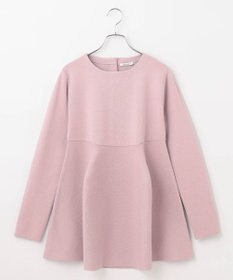 #Newans 【洗える】フォルムペプラムチュニックニット