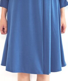 Tiaclasse 【GOLD LABEL・洗える】アシメプリーツポンチワンピース