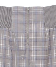 earth music&ecology サイドリブバックレースアップスカート