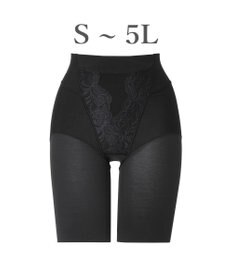 BRADELIS New York 【BRADELIS NewYork peace】綿混ストレッチハイブリッドガードル25 クロッチ付きで1枚履き可能な補整ガードル 消臭機能付き ブラデリス