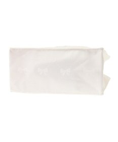 Maison de FLEUR リボン柄ジャカードスクエアトートSバッグ