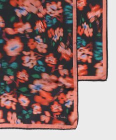 Paul Smith Tea Floral シルク スカーフ