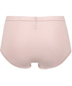 Wing ショーツ 綿混(身生地部) やさしい肌あたり 【デイリーフィット やわらかコットン】 はきこみ丈ふかめ EC3230 ウイング／ワコール