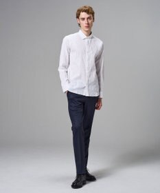 JOSEPH HOMME アブストラクトジャガードストレッチ　レギュラーカラーシャツ