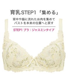 BRADELIS New York 【BRADELIS New York / 育乳補整ブラ・STEP1 集める】ジャスミンステップ1ブラ24S3