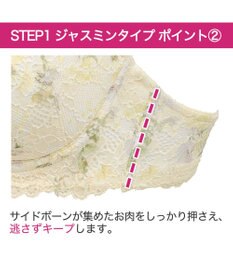 BRADELIS New York 【BRADELIS New York / 育乳補整ブラ・STEP1 集める】ジャスミンステップ1ブラ24S3