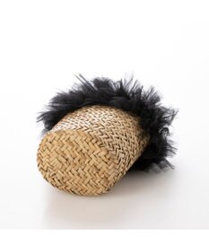 UNBILLION カカトゥ kakatoo / チュールフリンジミニ2wayカゴバッグ