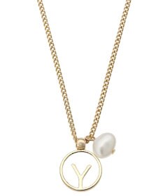 AMERICAN HOLIC イニシャルサークルトップネックレス