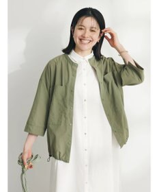 CRAFT STANDARD BOUTIQUE ＢＩＧポケットナイロンブラウス