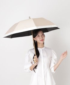 MOONBAT 【WEB限定/遮光率100%/遮熱/UV】POLO RALPH LAUREN（ポロ ラルフローレン）晴雨兼用日傘 ポロポニー ワンポイント刺繍  バイカラー 折りたたみ傘 楽折
