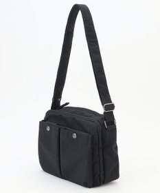 Y'SACCS 【ムック本掲載】クリンクルナイロン　ダブルポケットショルダー