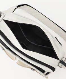 Y'SACCS 【ムック本掲載】クリンクルナイロン　ダブルポケットショルダー