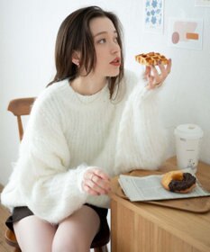 WEGO ブラッシュニットBIGプルオーバー