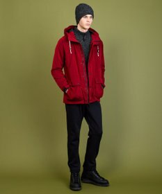 JOSEPH ABBOUD MOUNTAIN 【ストレッチ/吸湿発熱/蓄熱保温/裏起毛 】ソフトサーモテリー パンツ