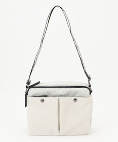 Y'SACCS 【ムック本掲載】クリンクルナイロン　ダブルポケットショルダー