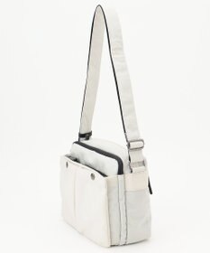 Y'SACCS 【ムック本掲載】クリンクルナイロン　ダブルポケットショルダー