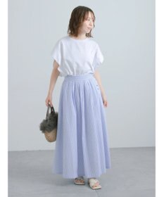 Te chichi 【接触冷感/遮熱/吸水速乾】ショルダータックドルマンTシャツ