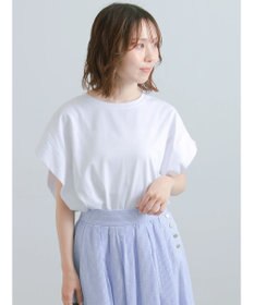 Te chichi 【接触冷感/遮熱/吸水速乾】ショルダータックドルマンTシャツ