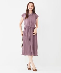 ANY SIS 【UVケア】エアリープリーツ ワンピース