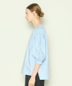 JOSEPH 【洗える】コットンシルク　ラウンドネックブラウス