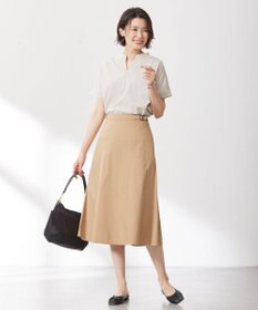 J.PRESS LADIES プレーティングジャージー バンドカラー カットソー