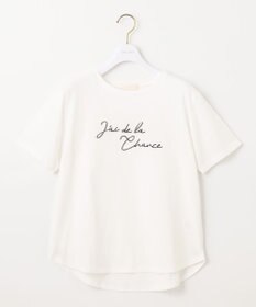 ANY SIS S ロゴ刺繍 Tシャツ
