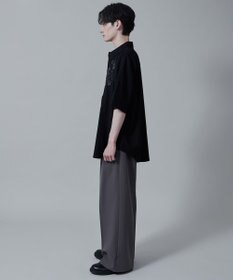 WEGO TRフラワーモチーフシャツ（S）