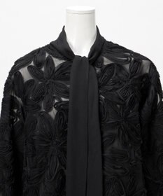 23区 【GOLD LABEL/見上愛さん着用】テープエンブロイダリー ブラウス