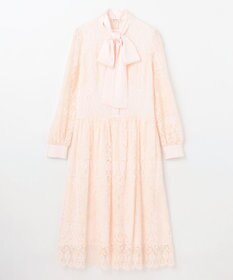 GRACE CONTINENTAL レースボウタイワンピース