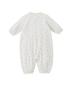 MIKI HOUSE HOT BISCUITS 【50-60㎝】 スムース素材 総柄ツーウェイオール