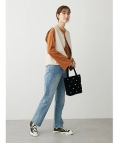 Green Parks ・Ｐｅｔｉｔ　Ｆｌｅｕｒ　ロゴｐｔフレアスリーブロンＴ