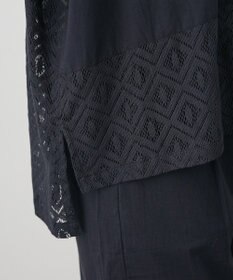 CRAFT STANDARD BOUTIQUE レースパッチワークシャツ