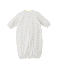 MIKI HOUSE HOT BISCUITS 【50-60㎝】 スムース素材 総柄ツーウェイオール