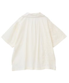 CRAFT STANDARD BOUTIQUE レースパッチワークシャツ