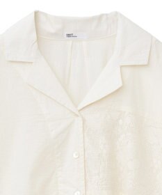 CRAFT STANDARD BOUTIQUE レースパッチワークシャツ