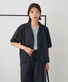 CRAFT STANDARD BOUTIQUE レースパッチワークシャツ