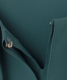 ANY SIS L 【洗える】スクエアラッフルカラー ブラウス