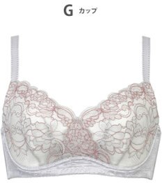 Wing ブラジャー コンパクトにバストメイク 高さをおさえる 【小さく見せるブラ】 Gカップまで対応 大きいサイズ ブラ KB6100 ウイング／ワコール