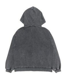 WEGO ロゴヴィンテージウォッシュジップパーカー